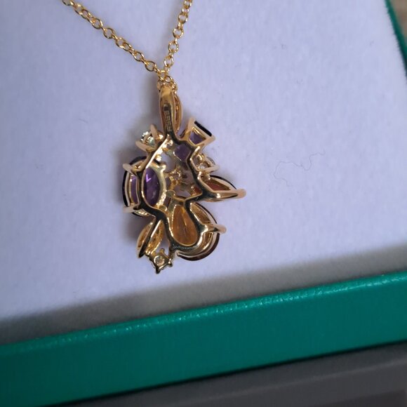 NWT EFFY Multi Stones Necklace - Picture 3 of 5